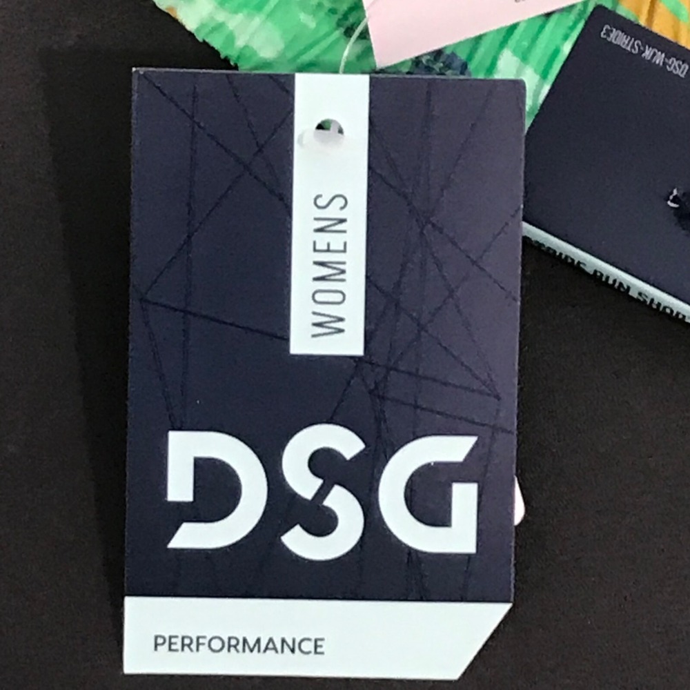 DSG Womens‎ Mid Rise Stride Run Shorts With Built-In Brief 3" Inseam - Picture 6 of 9